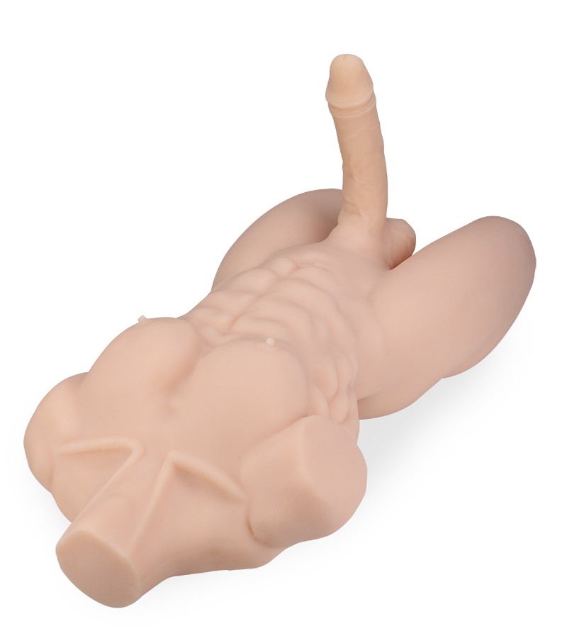 Alessandro male sex torso with anus and bendable penis 20 lb