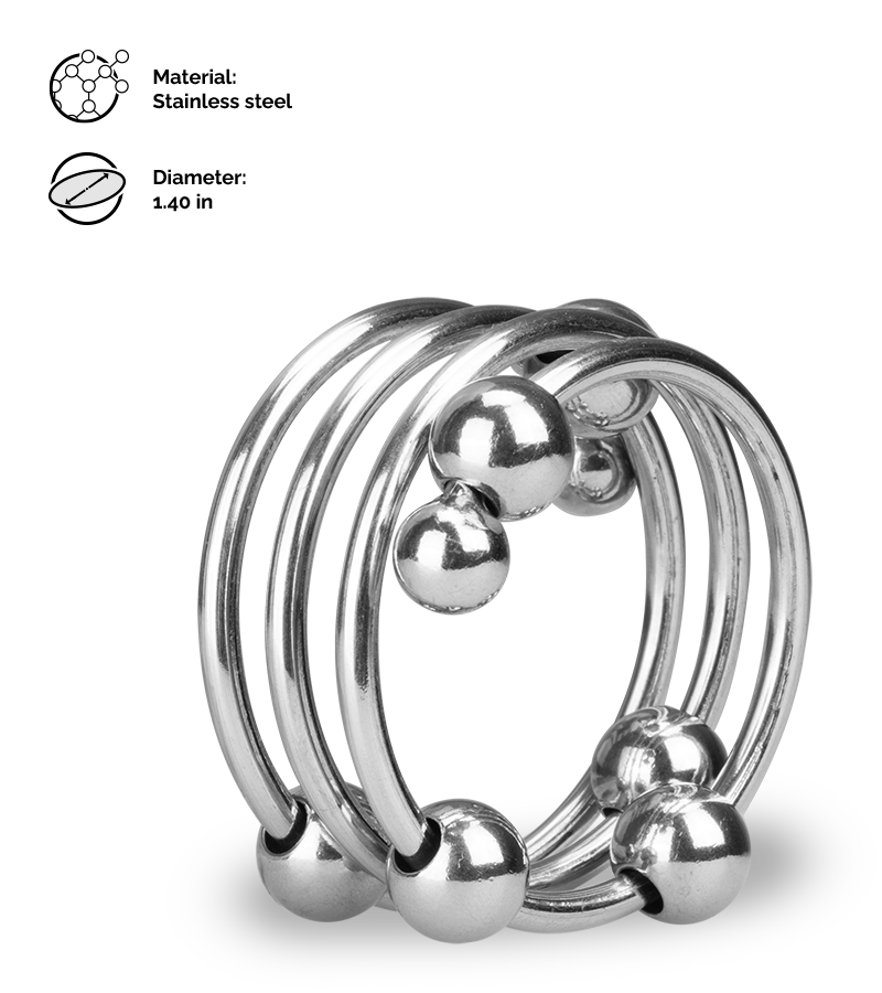 Altar cock ring 8 beads