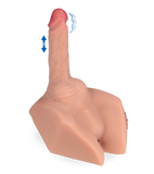 Amaury vibrating ass masturbator with vibrating thrusting penis 5.00 lb