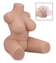 Load image into Gallery viewer, Amelia small bendable TPE sex torso