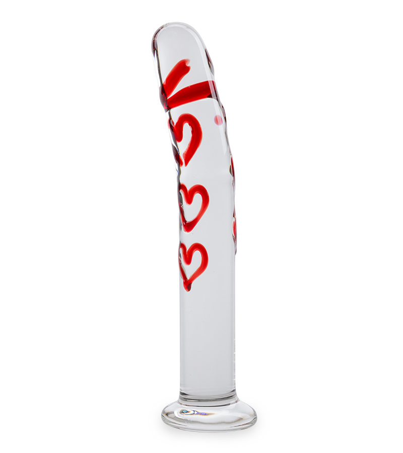 Amorous glass dildo