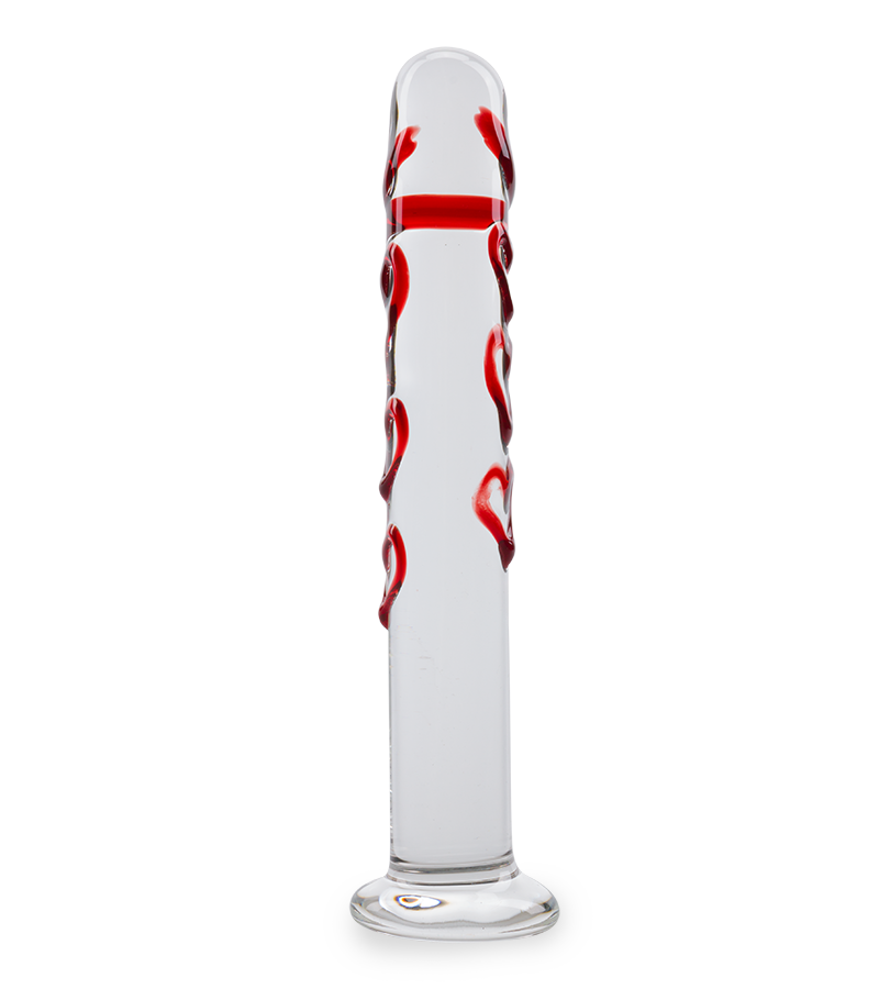 Amorous glass dildo