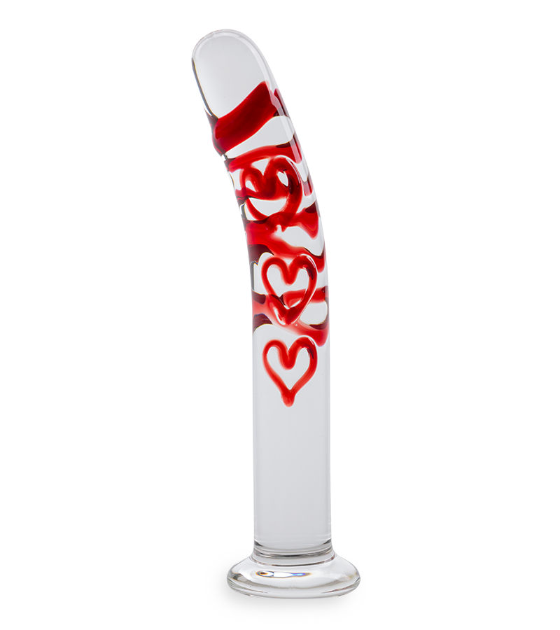 Amorous glass dildo