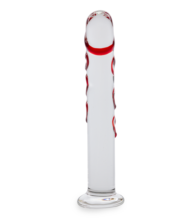 Amorous glass dildo