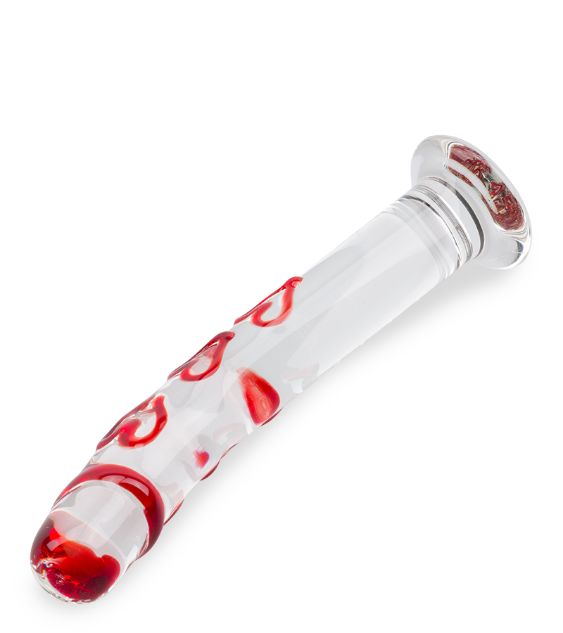 Amorous glass dildo