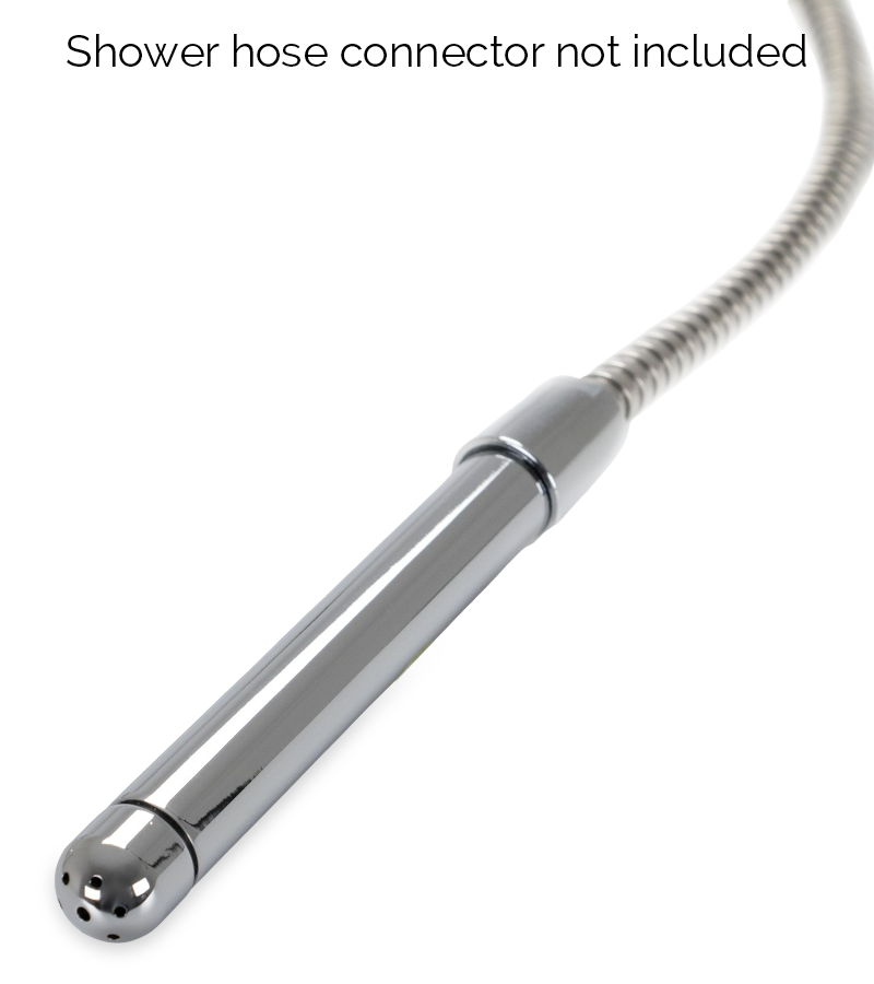 Anal-cleansing enema plug attachment