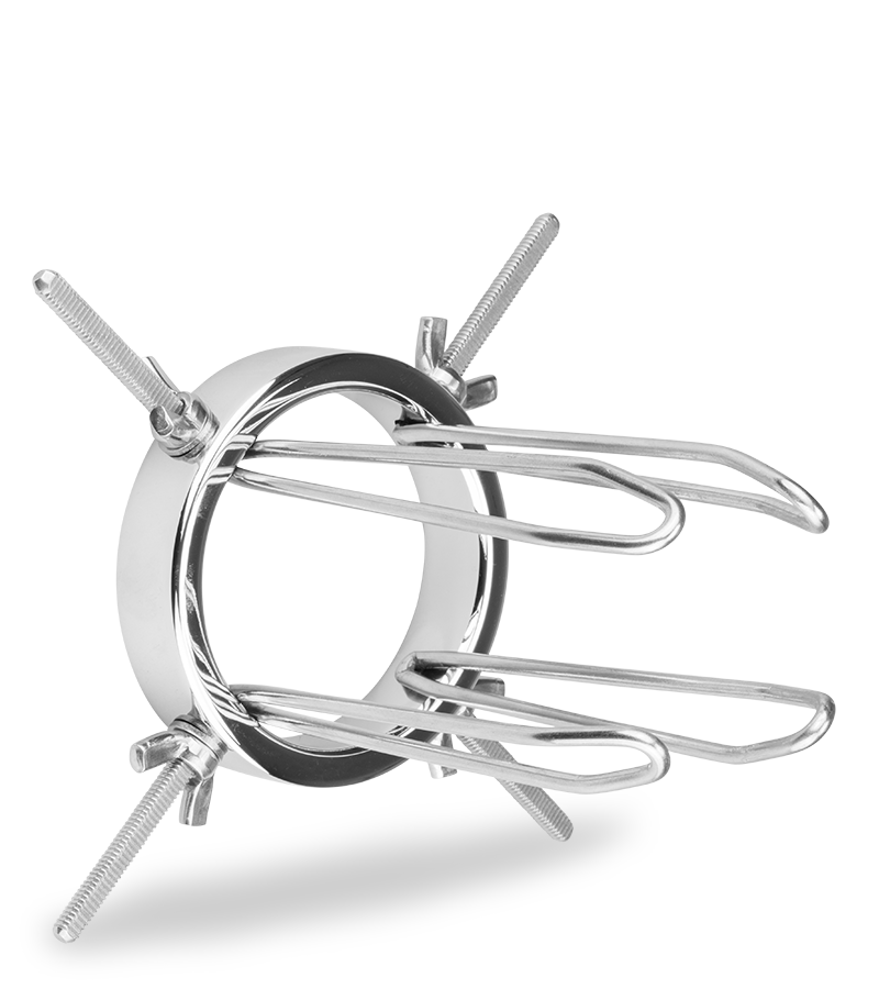 Anal spreader with screw