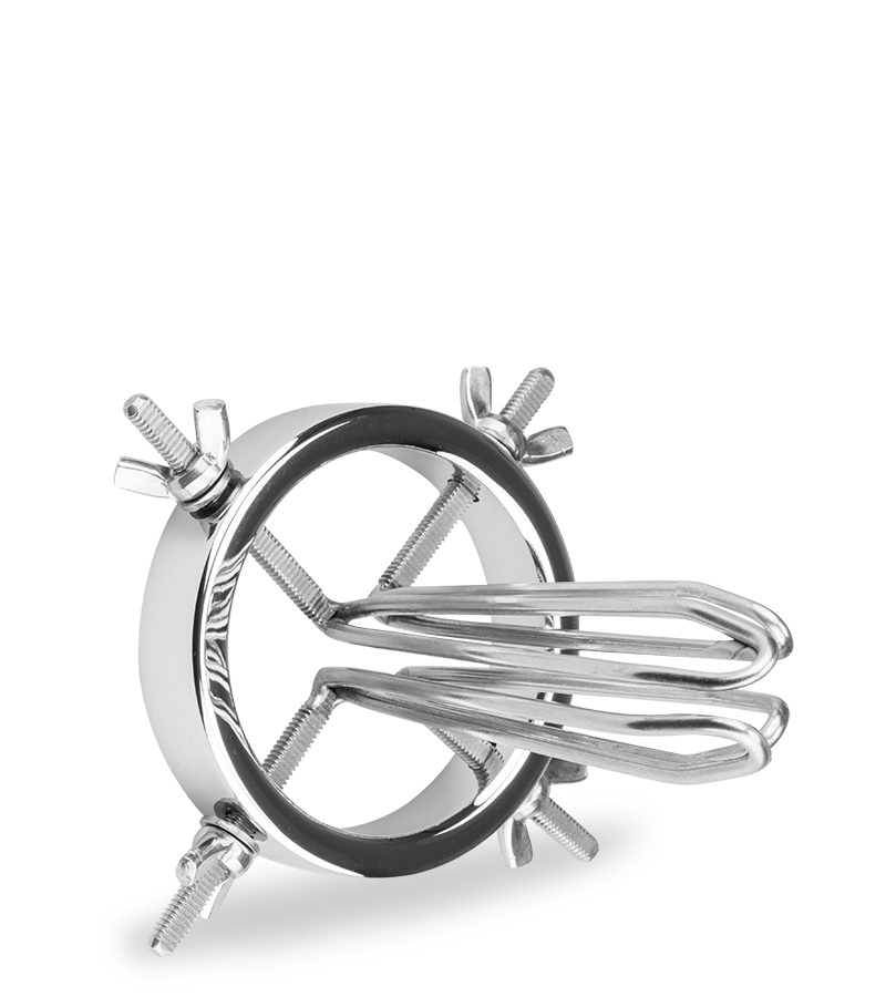 Anal spreader with screw