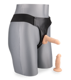 Anal strap-on harness with two mini dildos