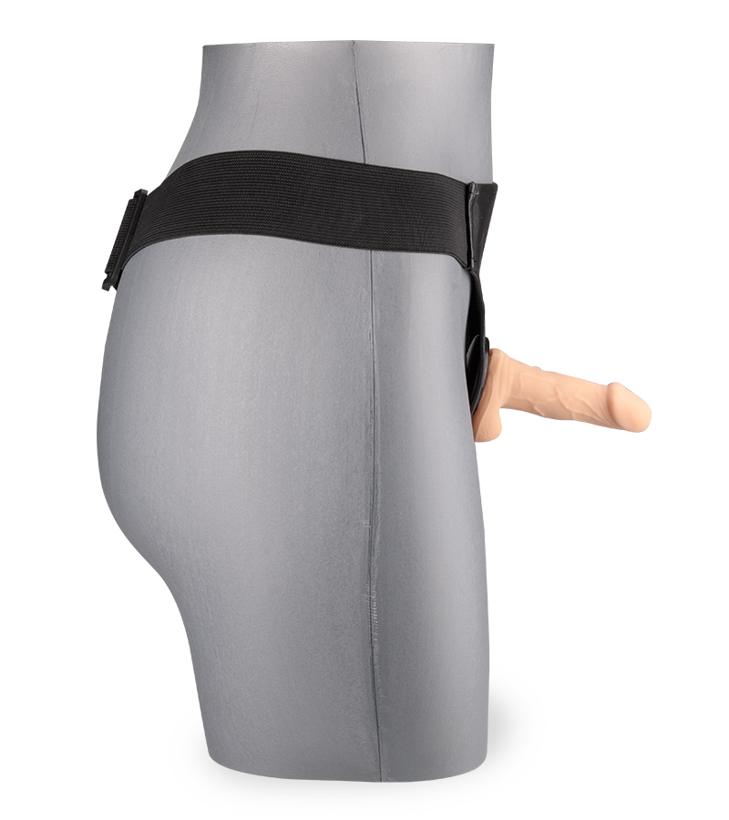 Anal strap-on harness with two mini dildos