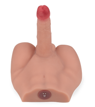 Load image into Gallery viewer, Andrew male torso with thrusting 6.25-inch penis