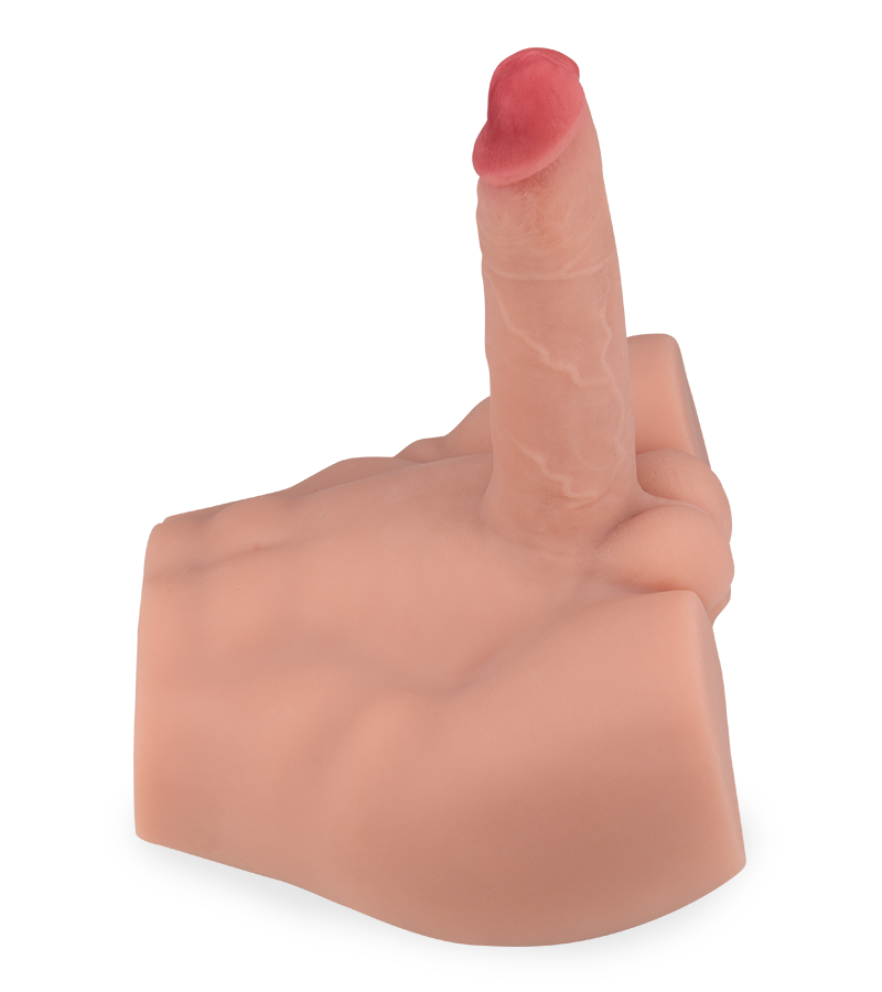 Andrew male torso with thrusting 6.25-inch penis