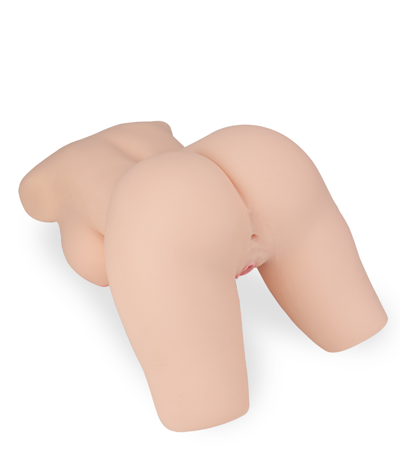 Angelina realistic bendable sex torso 21.00 lb