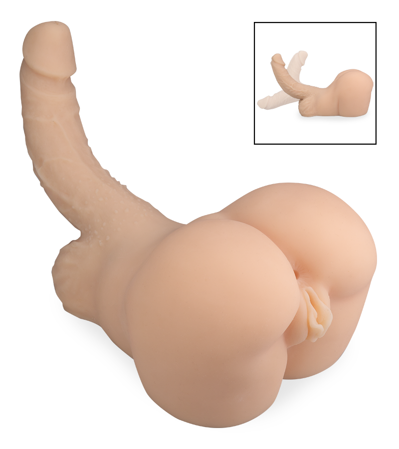 Anouchka ass masturbator with vagina and bendable penis
