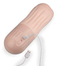 Load image into Gallery viewer, Aria lifelike masturbator with vibrations and suction