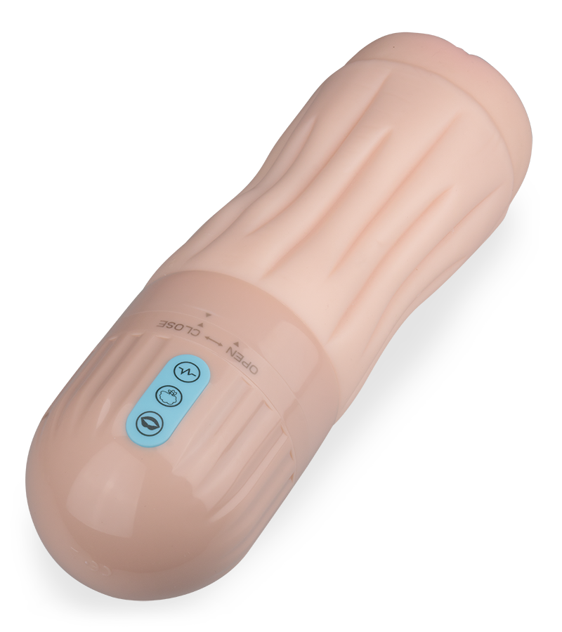 Aria lifelike masturbator with vibrations and suction