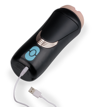 Load image into Gallery viewer, Arizona vibrating masturbator with audio feature