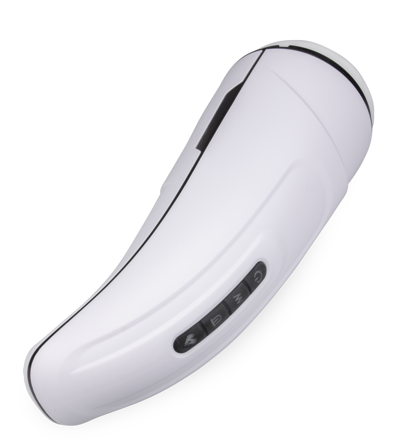 Asher vibrating and warming masturbator with licking feature