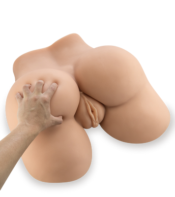 Ass masturbator with vagina and anus 28.50 lb