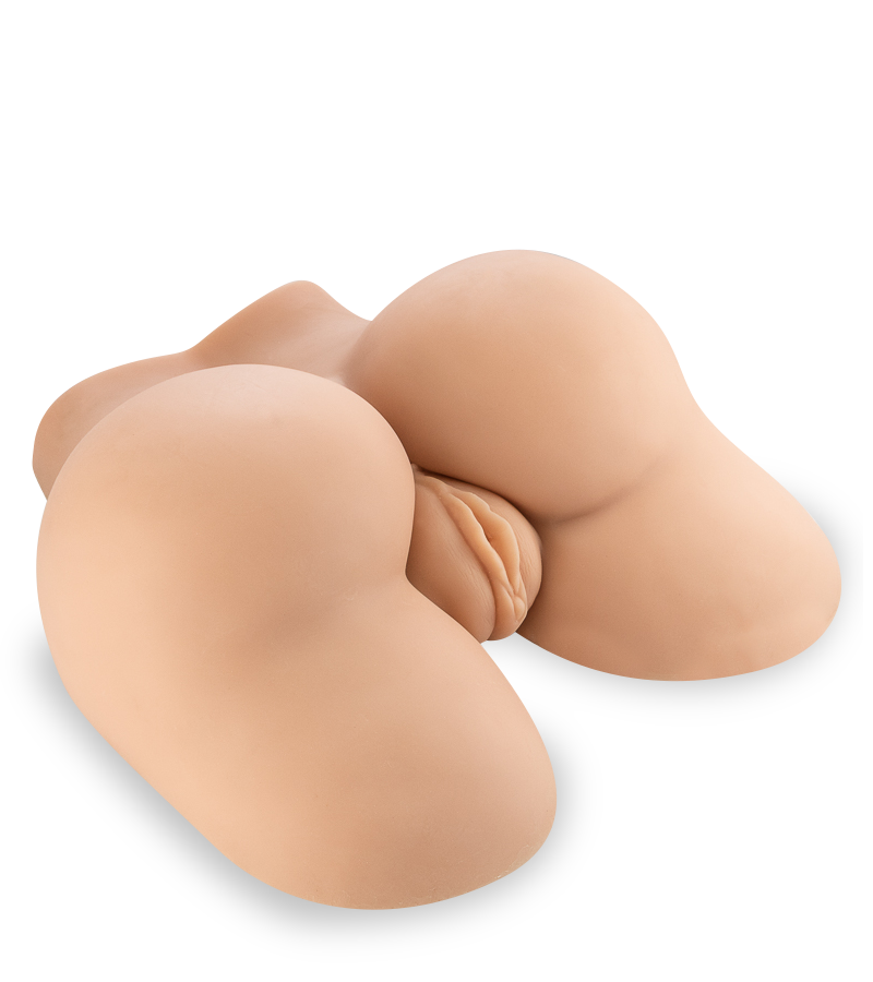 Ass masturbator with vagina and anus 28.50 lb