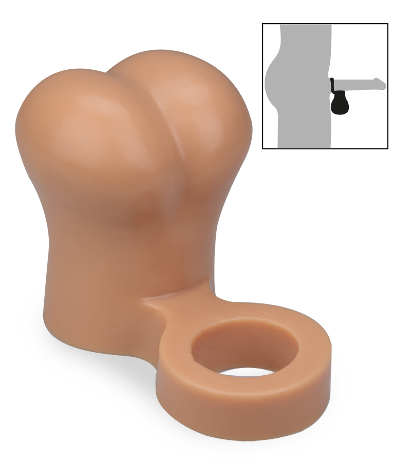 Austin cock ring with ball holder 1.25 inches