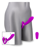 Authority vibrating estim strap on