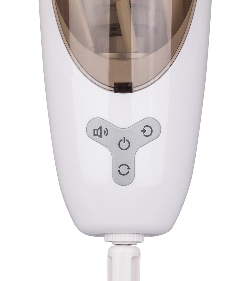 Automatic vibrating and rotating pussy masturbator