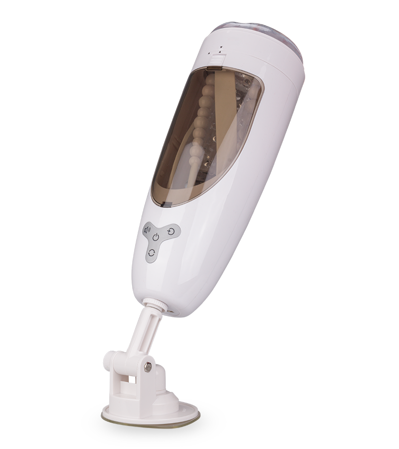 Automatic vibrating and rotating pussy masturbator