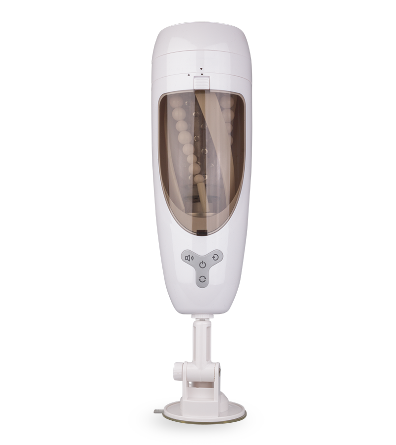 Automatic vibrating and rotating pussy masturbator