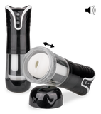 Automatic vibrating and thrusting masturbator