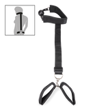 Ball gag with wrist cuff