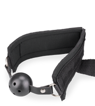 Load image into Gallery viewer, Ball gag with wrist cuff