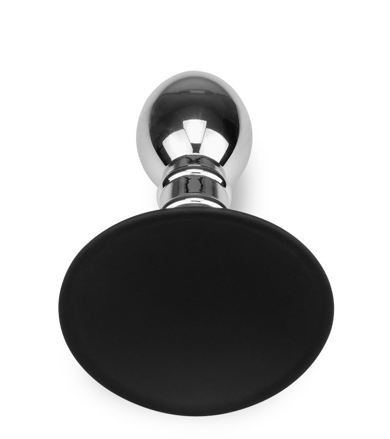 Balloon suction cup butt plug