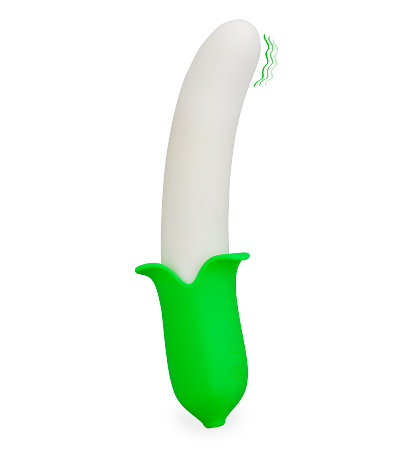 Banana silicone vibrator