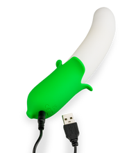 Load image into Gallery viewer, Banana silicone vibrator