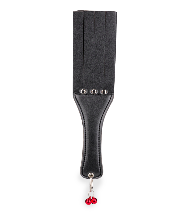 BDSM flogger paddle with bells