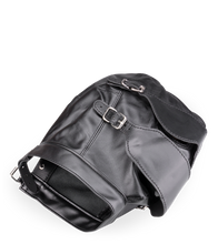 Load image into Gallery viewer, BDSM hood with ball gag and mouth/eye patches