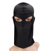 Load image into Gallery viewer, BDSM hood with eye openings