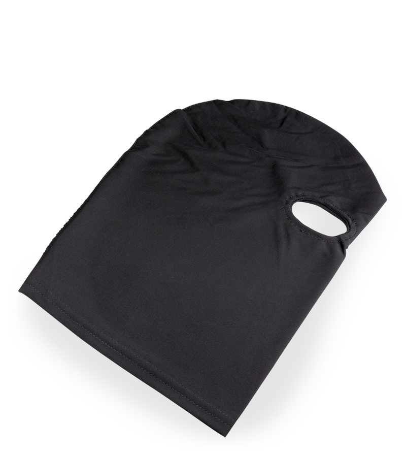 BDSM hood with eye openings