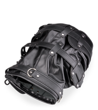 Load image into Gallery viewer, BDSM hood with mask and 2.25-inch ball gag