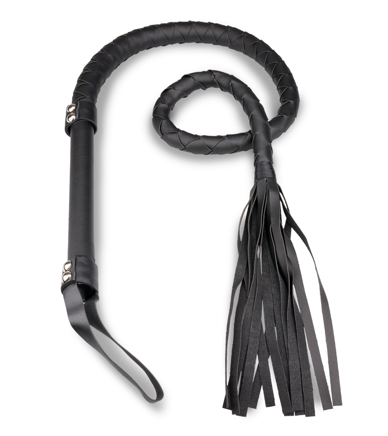 BDSM imitation leather whip 49.25 inches