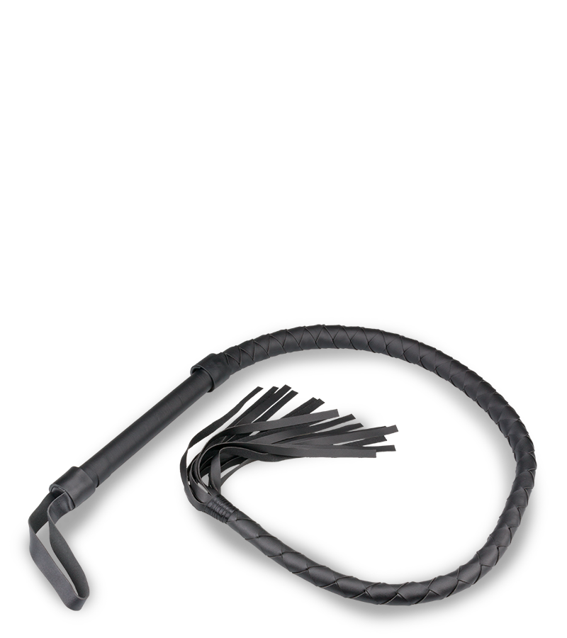 BDSM imitation leather whip 49.25 inches