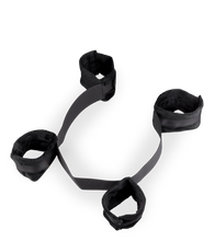Load image into Gallery viewer, BDSM wrist and ankle restraints