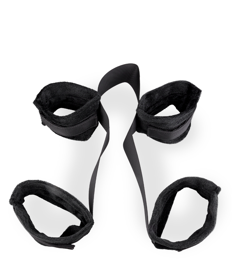 BDSM wrist and ankle restraints