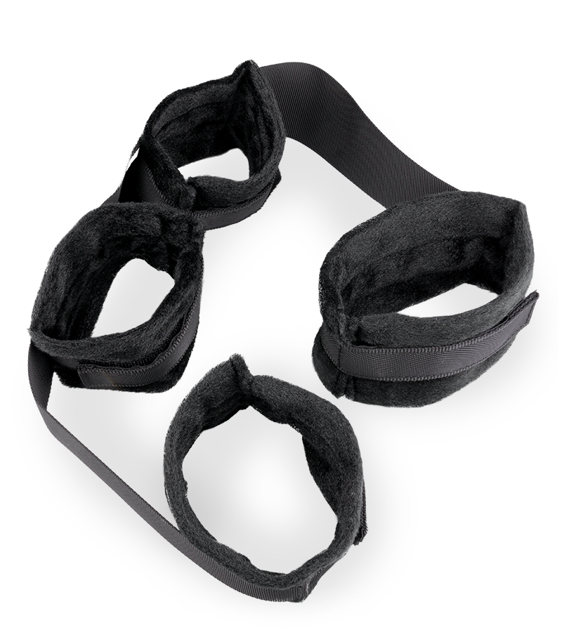 BDSM wrist and ankle restraints
