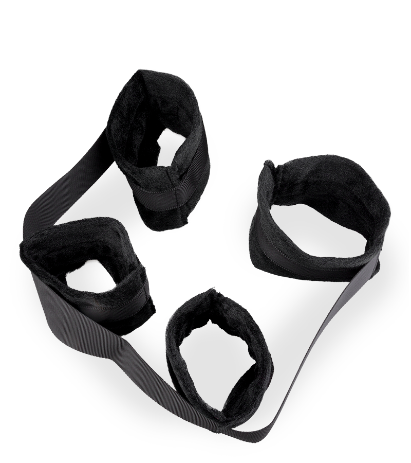 BDSM wrist and ankle restraints