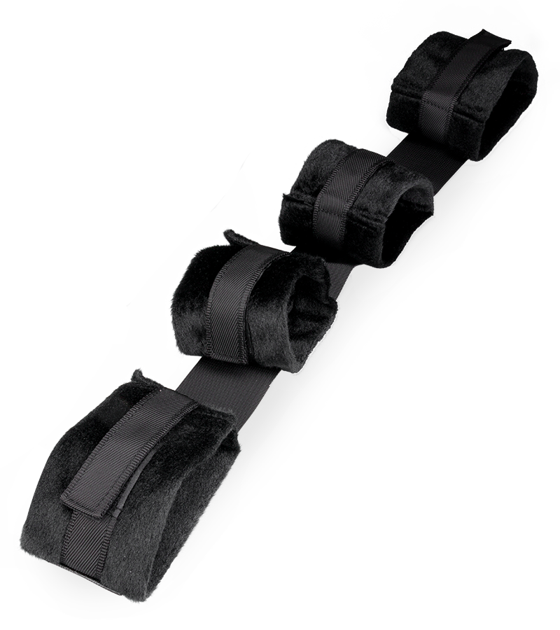 BDSM wrist and ankle restraints