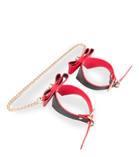 Load image into Gallery viewer, Be Mine bow tie ankle cuffs