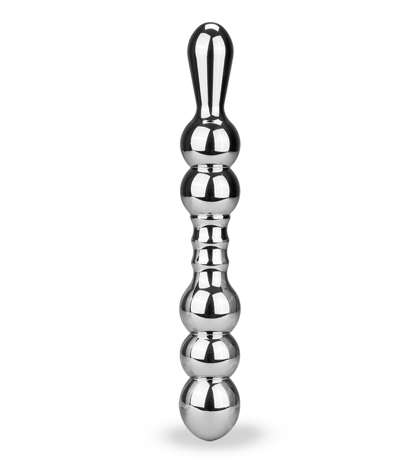 Beaded anal dildo 7.75 inches