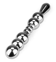 Load image into Gallery viewer, Beaded anal dildo 7.75 inches